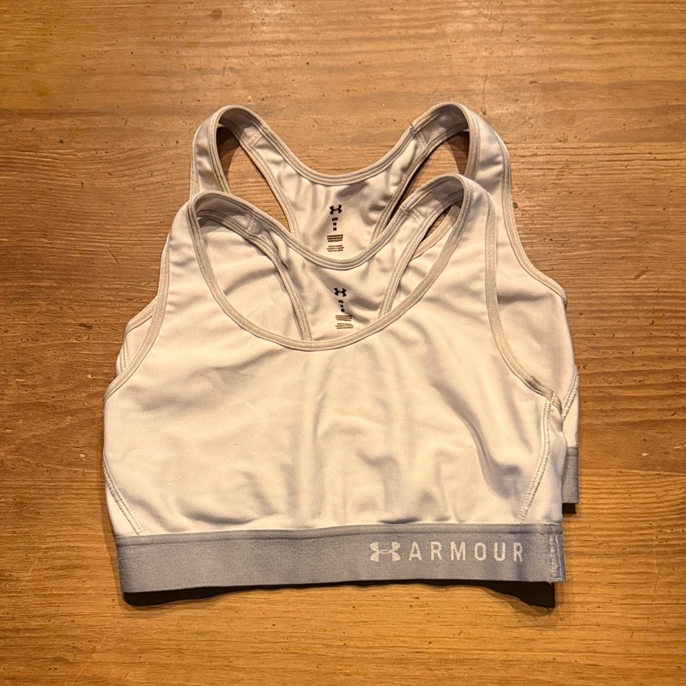 Under Armour Women's Light Gray Sports Bra